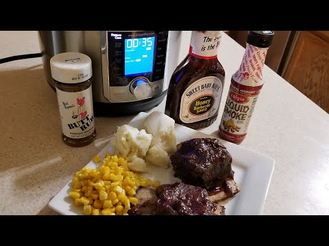 Instant Pot Ultra Mini Beef Short BBQ Ribs Butt Rub...