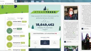 DONATE 20 million Tree Planting - TeamTrees