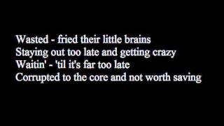 Lordi - We&#39;re Not Bad For The Kids (We&#39;re Worse) (lyrics video)