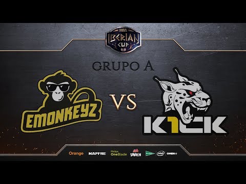 EMONKEYZ CLUB VS K1CK ESPORTS - IBERIAN CUP - FASE DE GRUPOS - JORNADA 01