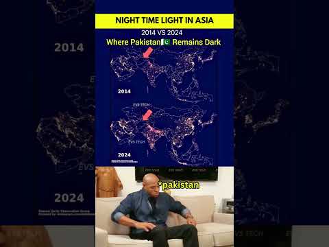 Night-Time Lights in Asia — Then vs Now (2014–2025) 🌍✨