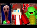 How Scary LIBRARY ENTITY From BACKROOMS Called JJ and Mikey at Night in Minecraft? - Maizen