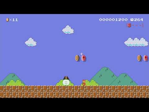ブラックパックンの城 (MUNCHER CASTLE) by すたっちメーカー - Super Mario Maker - No Commentary 1bl