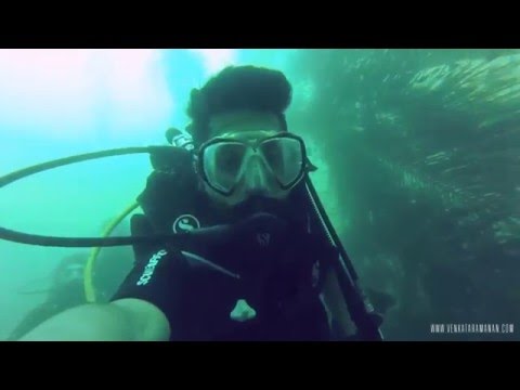 Amazing travel underwater – scuba diving Amazing travel underwater – scuba diving