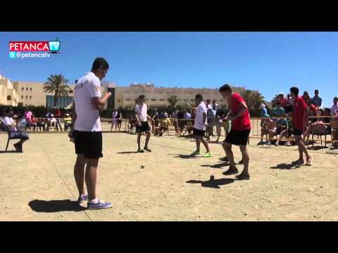 PetancaTV Final Campeonato de España de Tripletas Juvenil 2015