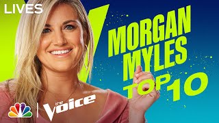 Morgan Myles Performs Chris Stapleton&#39;s &quot;Tennessee Whiskey&quot; | NBC&#39;s The Voice Top 10 2022