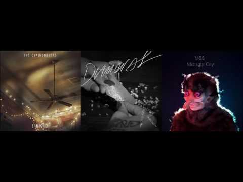 Midnight Diamonds In Paris - The Chainsmokers, M83, Rihanna (Mashup)