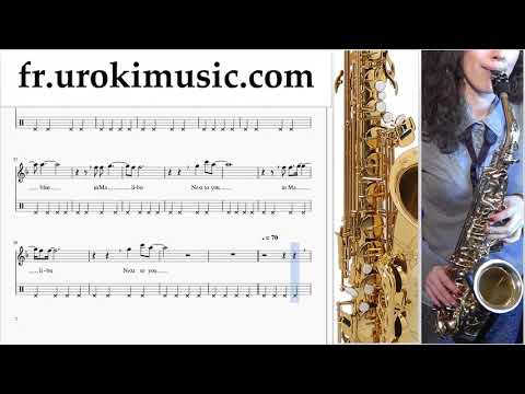 Cours de Saxophone Alto Miley Cyrus - Malibu Tuto Partitions Partie#2 um-i829