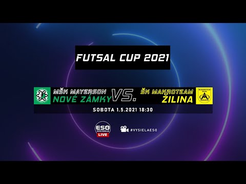 LIVE: MŠK MAYERSON NOVÉ ZÁMKY - ŠK MAKROTEAM ŽILINA, 1.5.2021