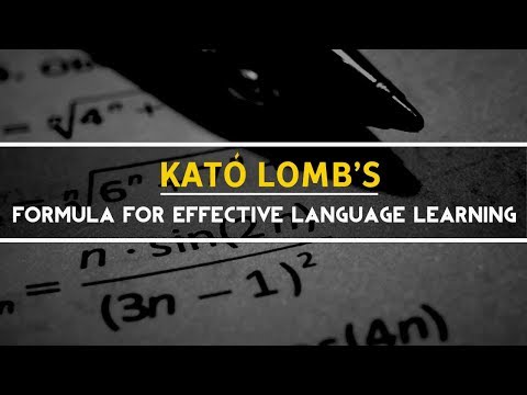 Kató Lomb's Formula for Effective Language Learning
