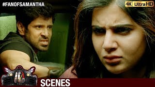 Vikram Gets Emotional with Samantha | Ten Telugu Movie Scenes | Imman | Murugadoss |Fans Of Samantha