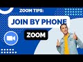 How to Join a Zoom Meeting by Phone