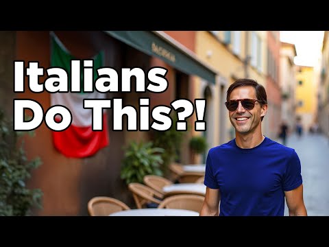 5 Simple (and weird) Italian habits to Improve Your Life