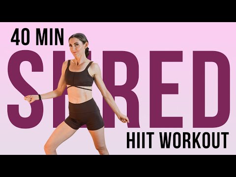 40 MIN SUMMER SHRED HIIT WORKOUT (Advanced) No Equipment, No Repeats, Tone Up