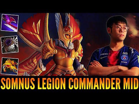 👉 SOMNUS (MAYBE) Legion Commander Mid From Bad Start To Total Domination - Dota 2 Highlights