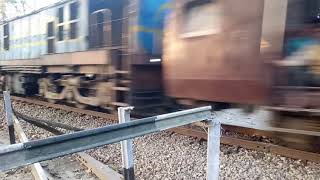preview picture of video 'Train passing through dudhwa national park.'