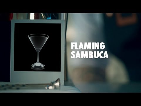 FLAMING SAMBUCA DRINK RECIPE - HOW TO MIX