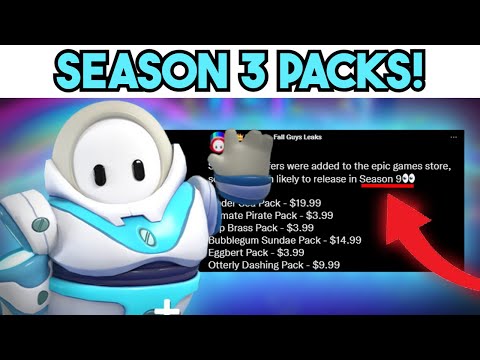 Fall Guys: LEAKED Season 9 Starter Packs! (SS3 THEME)