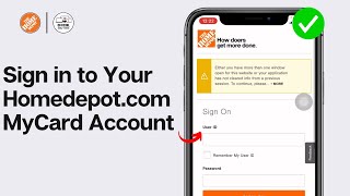 Home Depot Login 2024 | How to Sign in to Your Homedepot.com MyCard Account
