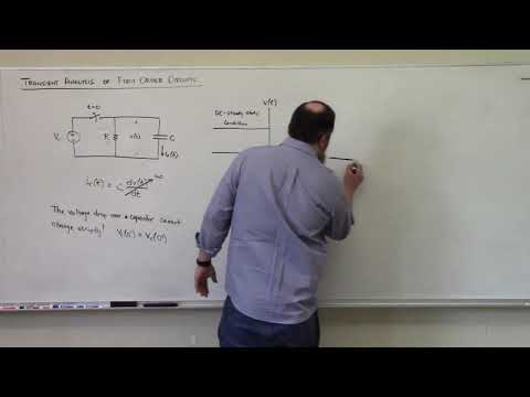 image-What is first order transient response in circuits?