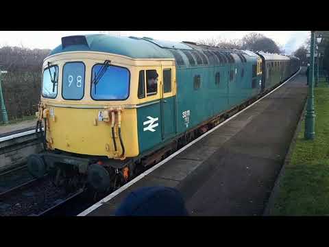 Swanage Railway's Winter Warm-Up 2018 on 28/12/18 #Trains_rail_Productions
