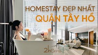 Đắm chìm trong căn homestay có thiết kế đẹp lạ nhất quận Tây Hồ