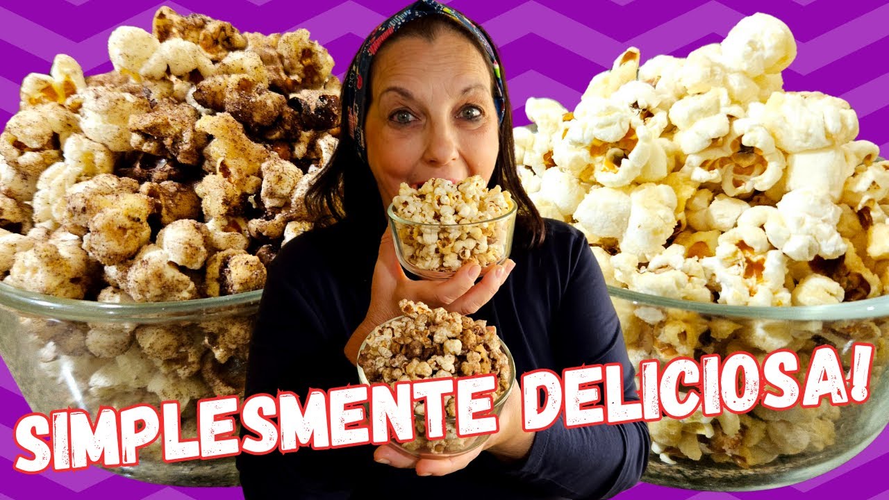 DIABÉTICO NENHUM VAI PASSAR VONTADE - PIPOCA CARAMELIZADA ZERO AÇÚCAR