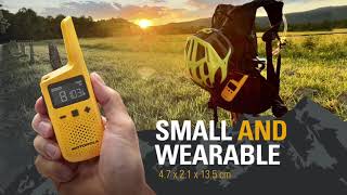 Motorola Talkabout T72 walkie-talkie go active