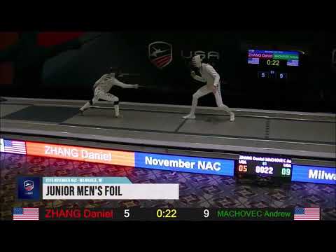 2019 November NAC JMF Gold Daniel Zhang vs Andrew Machovec