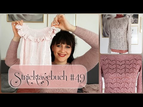 Jani's Stricktagebuch #49 - Von fertigen Lace-Pullis und Babysachen
