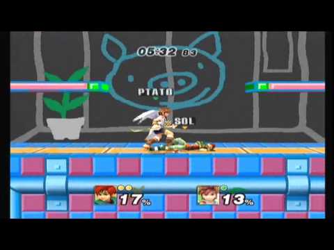 Sol XIV (Roy, Pit) vs Dark P0tat0 (Pit) - Project M 3.5