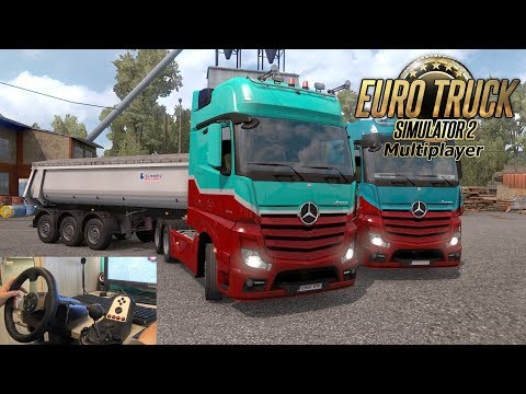 Frankfurt - Verona | Städtische Gefahren - MB New Actros | Let's Play ETS 2 MP #284 [G27]