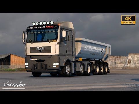 Euro Truck Simulator 2 1.46 | MAN TGA 660 | Cernavodă (RO) - Galați (RO) | ETS2 Mods
