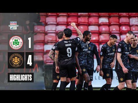 HIGHLIGHTS | Cliftonville 1 - 4 Carrick Rangers