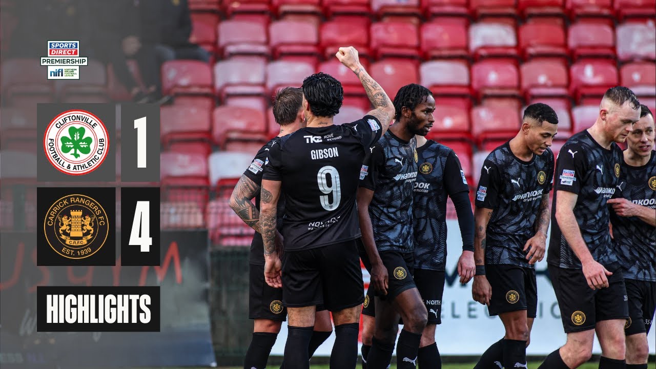 Cliftonville vs Carrick Rangers Highlights