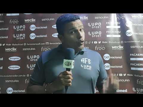 Coletiva do acesso com o técnico Alexandre Lopes!SOU X AFE - 03/09/2023!