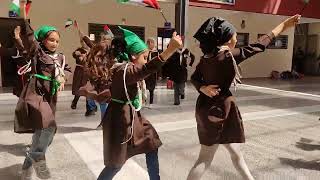 استعراض انشودة وعهد الله ما نرحل