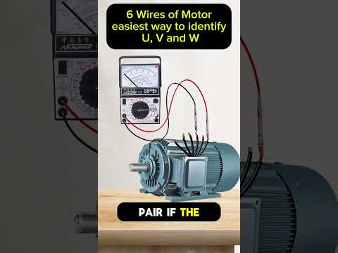 How to Identify Motor Windings with Just a Multimeter! 🧠⚡