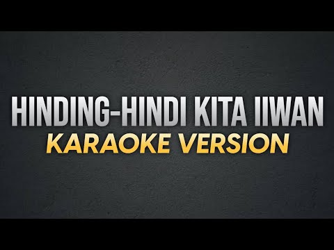 HINDING-HINDI KITA IIWAN - Rocky Lazatin | Karaoke Version | koolSound