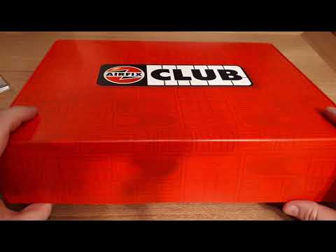 Airfix Club 2021 membership kit unboxing
