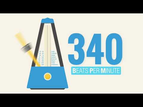 340 BPM Metronome | The BLuetiFuLL MeTRoNoME