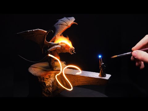 Fire Demon vs Old Man Diorama The Ultimate Diorama Showdown!