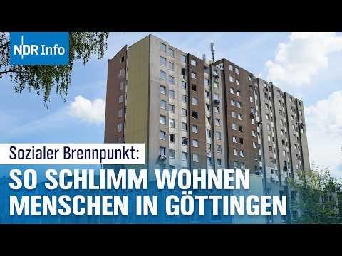 Müllberge, Schimmel und Ungeziefer: Verzweifelte Mieter im Göttinger Hochhauskomplex | NDR Info
