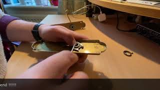 Brass Door Handle spring replacement - SAVE $$$