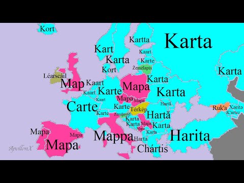 Geography, Map, Country, City  | European Languages Comparison