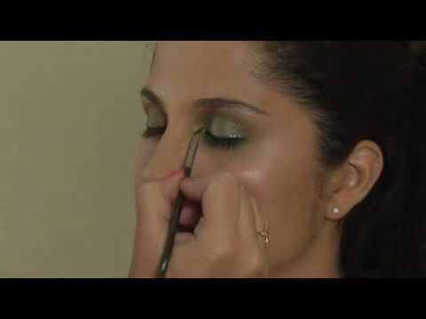 Part of a video titled Applying Shimmer Powder - YouTube