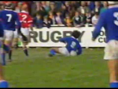 RWC 1991 10 05 Pool A Italy v USA Meta di Ivan Francescato