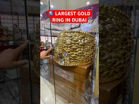 DUBAI GOLD SOUK. WORLD LARGEST AND BIGGEST GOLD RING IN DUBAI #goldmarket #gold #dubai #travel