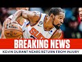 Kevin Durant Nearing RETURN From Ankle Injury I CBS Sports