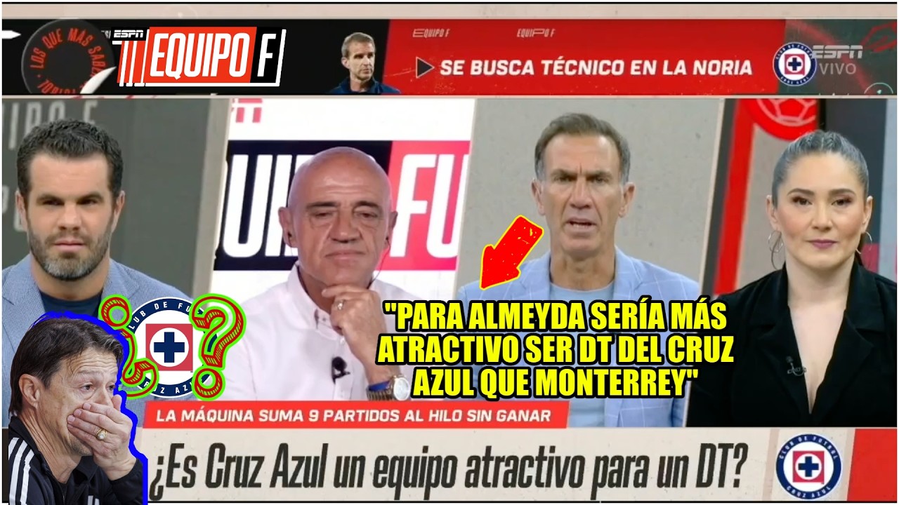 MATÍAS ALMEYDA suena como CANDIDATO a DT para CRUZ AZUL ¿Estará de acuerdo Iván Alonso? | Equipo F